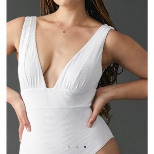 Andie The Mykonos White Ribbed